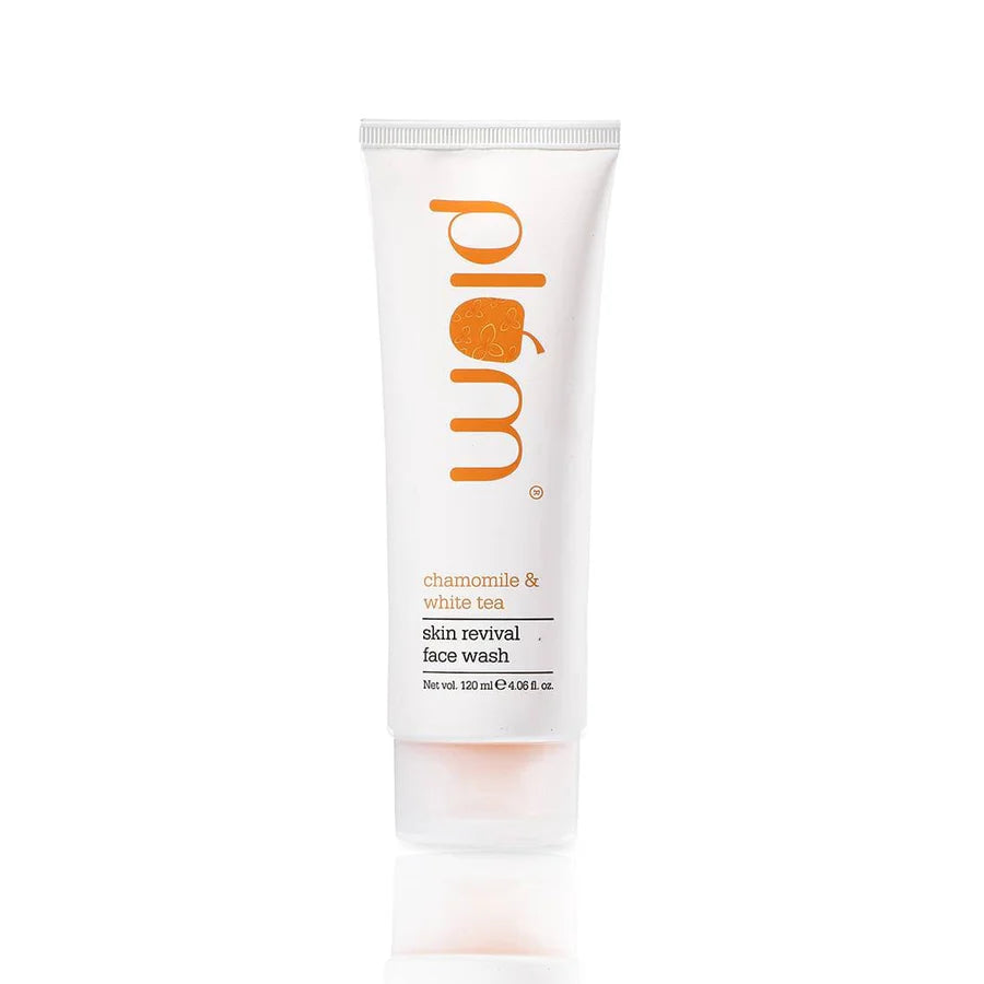 PLUM Chamomile & White Tea Skin Revival Face Wash (75 ml)