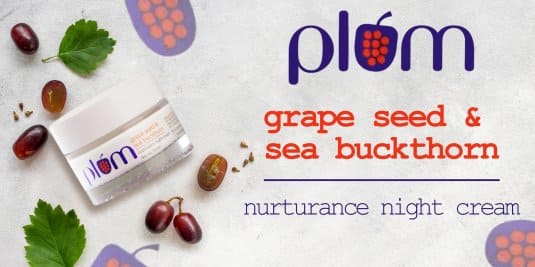 Plum Grape Seed & Sea Buckthorn Nurturance Night Cream – 50 ml