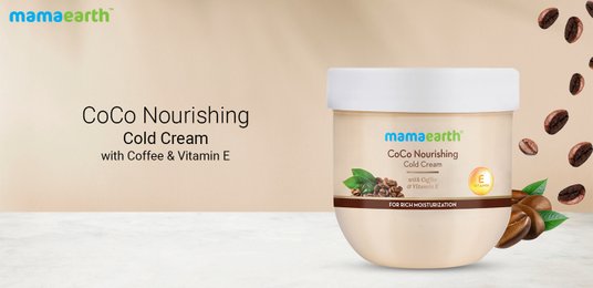 Mamaearth CoCo Nourishing Cold Winter Cream For Dry Skin With Coffee and Vitamin E For Rich Moisturization - 200 g
