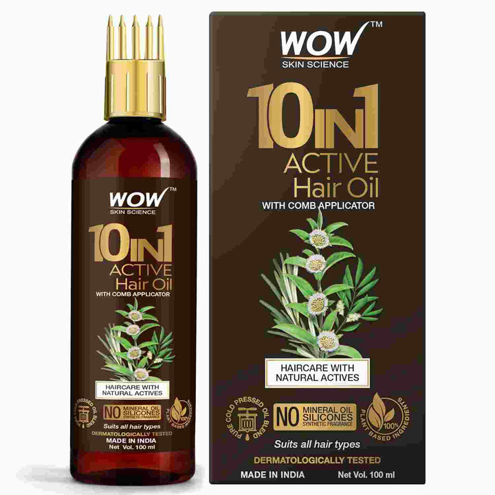 WOW Skin Science 10-in-1 Active Hair Oil 100 ml