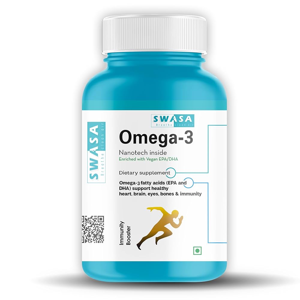 Omega 3 Fatty Acid 500mg, EPA 150mg, DHA 100mg, Bilberry Extract 50mg, Lutein 20% & Zeaxanthin 4%- 25mg, Beta carotene 4.8mg, Vitamin D3 10mcg Capsules (Jan Aushadhi)