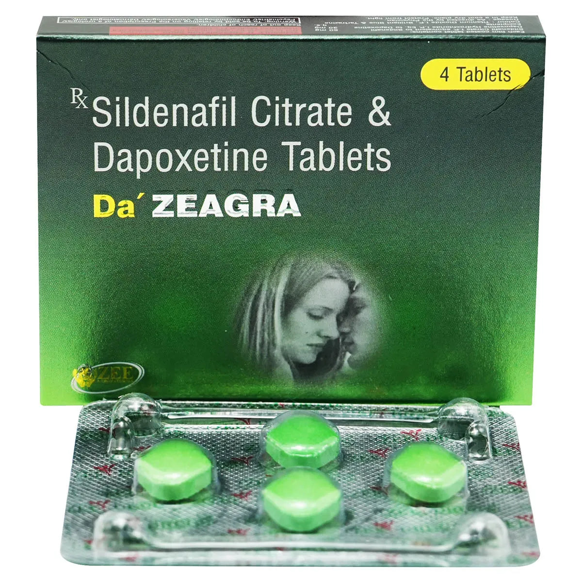 Sildenafil 100 mg & Dapoxetine 60 mg Tablets