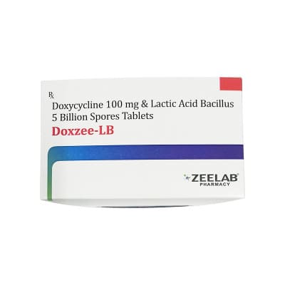 Doxycycline (100mg) + Lactobacillus (5Billion Spores)