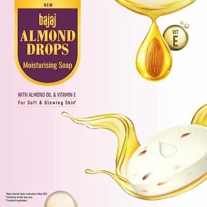 Bajaj Almond Drops Moisturizing Soap (125 g)