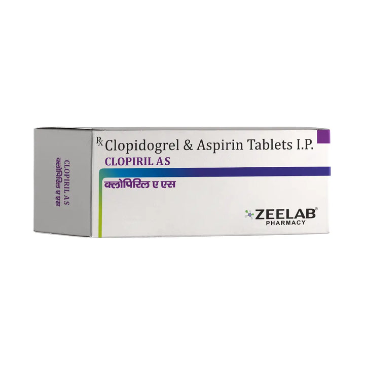 Clopidogrel 75mg and Aspirin 75mg Tableats IP