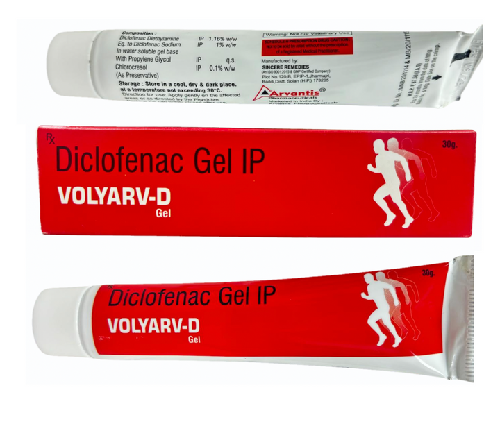 Diclofenac Gel IP 1.16% (15 g Tube)