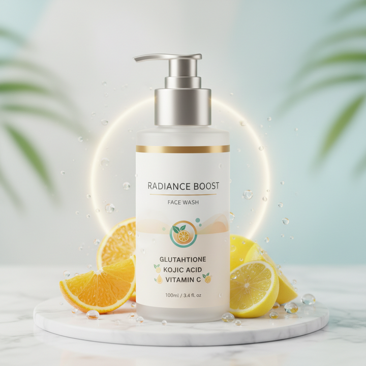 Face Wash with Glutathione, Kojic Acid & Vitamin C (100ml)