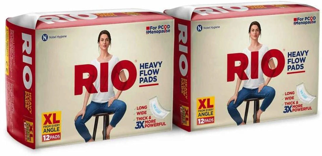 Rio XL Heavy Flow Pads (6 Pads)