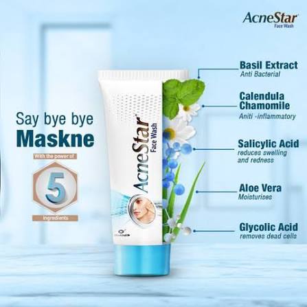 Mankind Acnestar Face Wash (50 g)