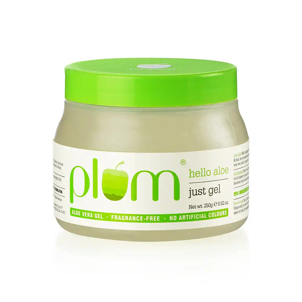 Plum Hello Aloe Just Gel | For All Skin & Hair Types | 99% Natural | 250g