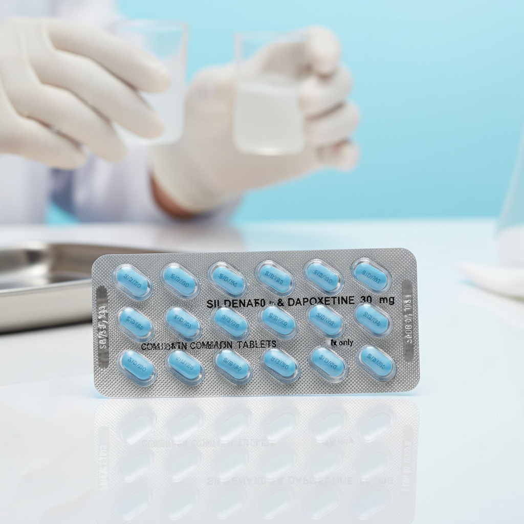 Sildenafil 50 mg & Dapoxetine 30 mg Tablets