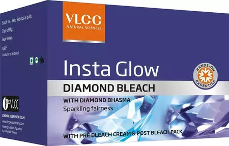 VLCC Insta Glow Diamond Bleach - 30g